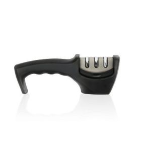 Sharpening Kitchen Tool Diamond Tungsten Steel Sharpening Stone (Color: Black no logo)